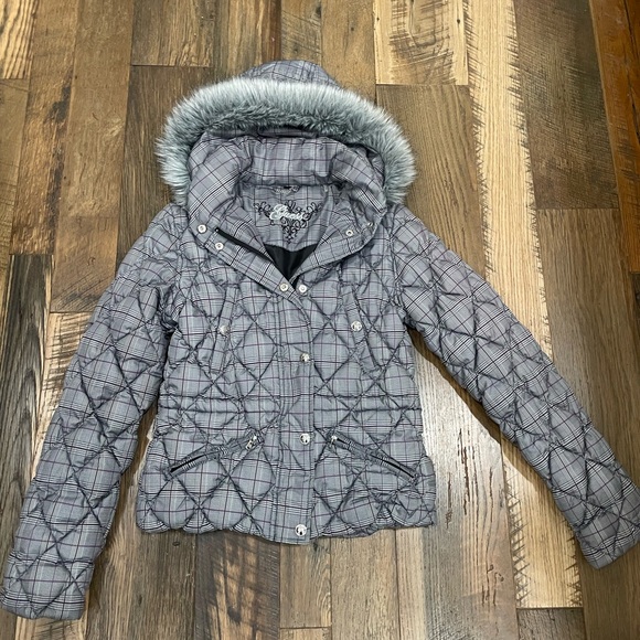 NEW Guess DOWN coat jacket Wm S - Picture 2 of 11